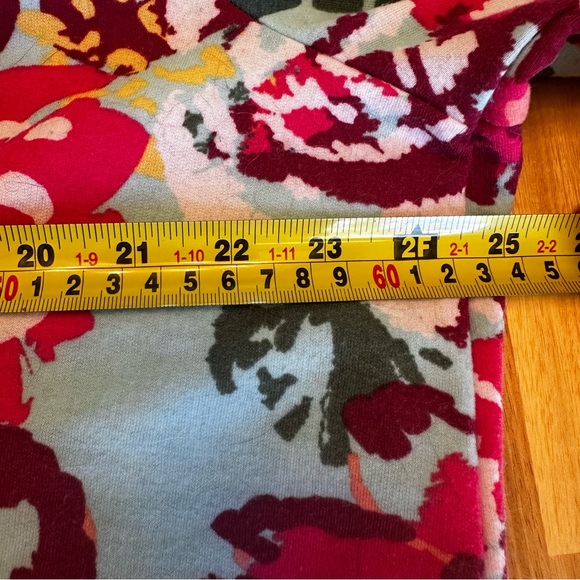 Susan Graver Weekend Split Neck Brushed Fleece Pullover with Collar size 2X - Picture 9 of 12